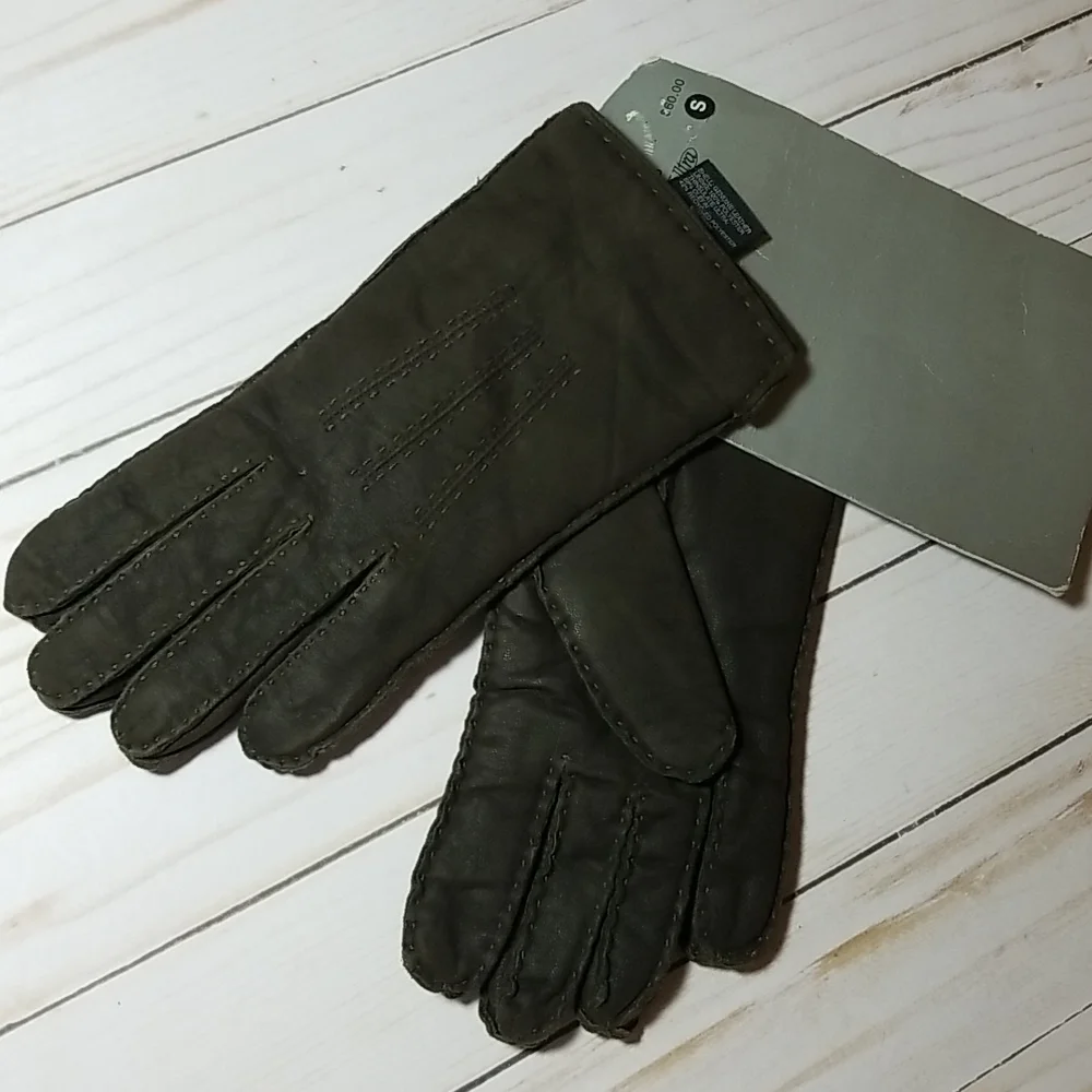 New Wilson's leather gloves small‎